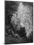 Jacob's Dream of a Stairway Leading to Heaven with God at the Top, 1865-1866-Gustave Doré-Mounted Giclee Print