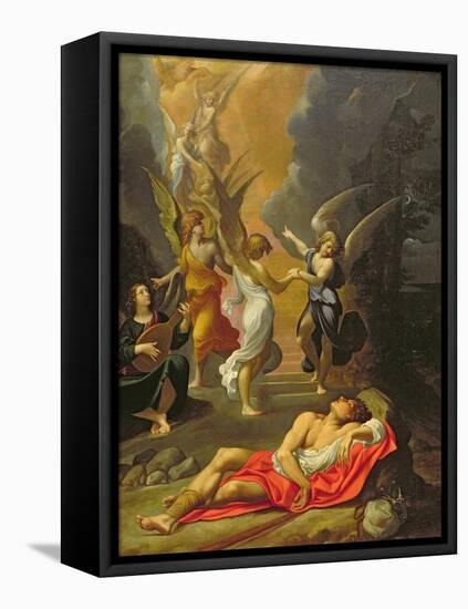 Jacob's Dream-Ludovico Carracci-Framed Stretched Canvas