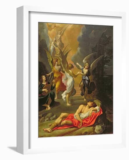 Jacob's Dream-Ludovico Carracci-Framed Giclee Print