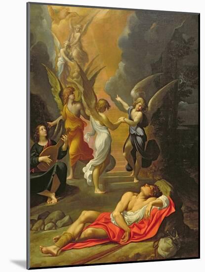 Jacob's Dream-Ludovico Carracci-Mounted Giclee Print