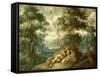 Jacob's Dream-Frans II Franken-Framed Stretched Canvas