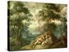 Jacob's Dream-Frans II Franken-Stretched Canvas