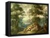 Jacob's Dream-Frans II Franken-Framed Stretched Canvas