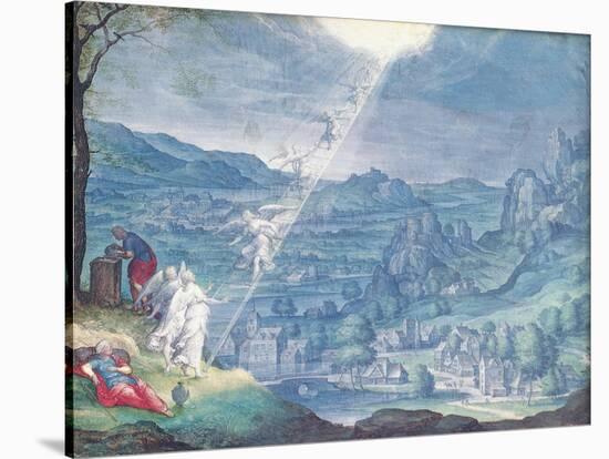 Jacob's Dream-Johann Wilhelm Baur-Stretched Canvas