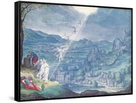 Jacob's Dream-Johann Wilhelm Baur-Framed Stretched Canvas