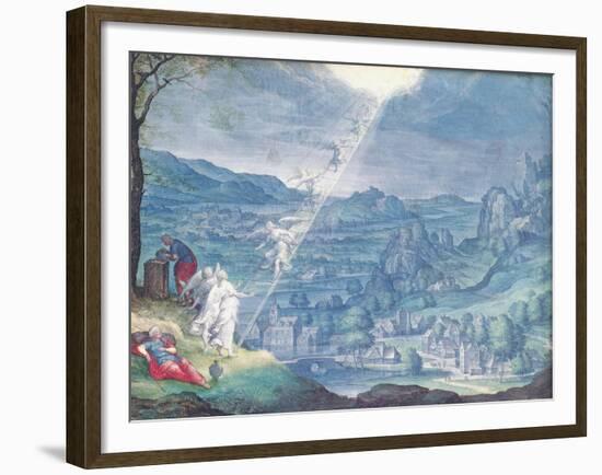 Jacob's Dream-Johann Wilhelm Baur-Framed Giclee Print