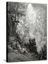 Jacob's Dream-Gustave Doré-Stretched Canvas