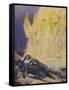 Jacob 's dream-Charles Edmund Brock-Framed Stretched Canvas