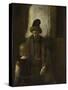 Jacob's Farewell to Benjamin, 1650-60-Rembrandt van Rijn-Stretched Canvas