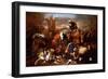 Jacob's Journey into Egypt-Giovanni Benedetto Castiglione-Framed Giclee Print