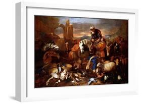 Jacob's Journey into Egypt-Giovanni Benedetto Castiglione-Framed Giclee Print