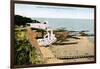 Jacob's Ladder, as Seen from Cliff Walks, Sidmouth, Devon, Early 20th Century-null-Framed Giclee Print