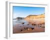 Jacob's Ladder Beach, Sidmouth, Devon, England, United Kingdom, Europe-Jean Brooks-Framed Photographic Print