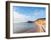 Jacob's Ladder Beach, Sidmouth, Devon, England, United Kingdom, Europe-Jean Brooks-Framed Photographic Print