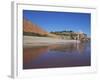 Jacob's Ladder, Clock Tower and Sidmouth Beach, Devon, England, United Kingdom, Europe-Jeremy Lightfoot-Framed Photographic Print