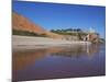 Jacob's Ladder, Clock Tower and Sidmouth Beach, Devon, England, United Kingdom, Europe-Jeremy Lightfoot-Mounted Photographic Print