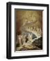 Jacob's Ladder-William Blake-Framed Giclee Print