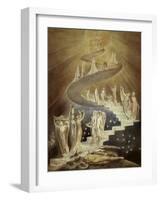 Jacob's Ladder-William Blake-Framed Giclee Print