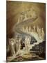 Jacob's Ladder-William Blake-Mounted Giclee Print