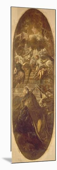 Jacob's Ladder-Domenico Tintoretto-Mounted Giclee Print