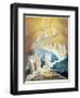 Jacob's Ladder-William Blake-Framed Premium Giclee Print