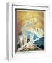 Jacob's Ladder-William Blake-Framed Premium Giclee Print