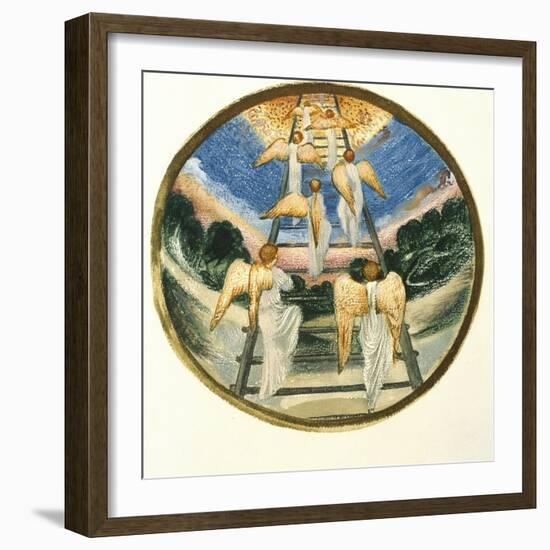 Jacob's Ladder-Edward Burne-Jones-Framed Giclee Print