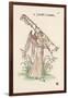 Jacob's Ladder-Walter Crane-Framed Art Print