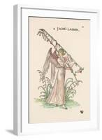 Jacob's Ladder-Walter Crane-Framed Art Print