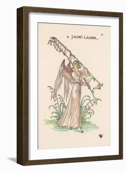 Jacob's Ladder-Walter Crane-Framed Art Print