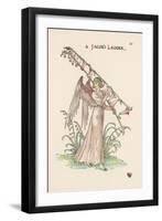 Jacob's Ladder-Walter Crane-Framed Art Print