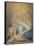 Jacob's Ladder-William Blake-Framed Stretched Canvas