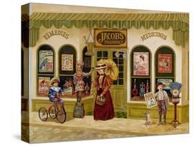 Jacob's Pharmacy-Lee Dubin-Stretched Canvas