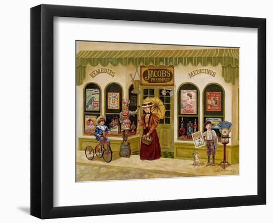 Jacob's Pharmacy-Lee Dubin-Framed Premium Giclee Print