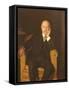 Jacob S. Schiff, 1918 (Oil on Canvas)-Harrington Mann-Framed Stretched Canvas