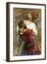 Jacob's Struggle with the Angel-Rembrandt van Rijn-Framed Art Print