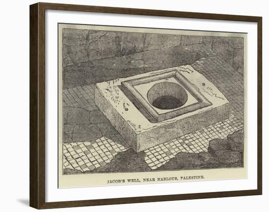 Jacob's Well, Near Nablous, Palestine-null-Framed Giclee Print