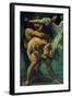 Jacob Struggles with the Angel-null-Framed Giclee Print
