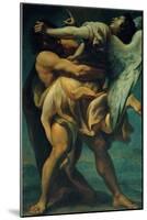 Jacob Struggles with the Angel-null-Mounted Giclee Print