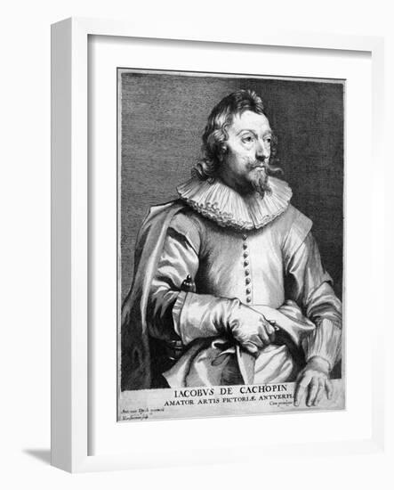 Jacob Van Cachopin-Sir Anthony Van Dyck-Framed Art Print