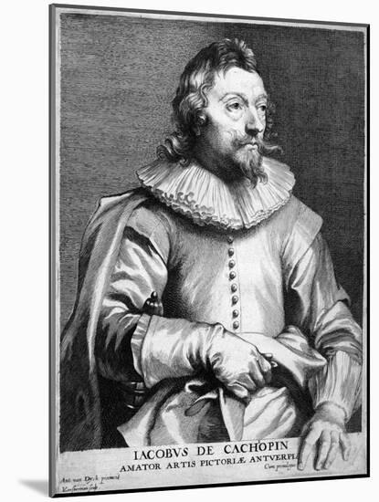 Jacob Van Cachopin-Sir Anthony Van Dyck-Mounted Art Print