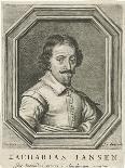 Portrait of Zacharias Jansen, 1655-Jacob Van Meurs-Mounted Giclee Print