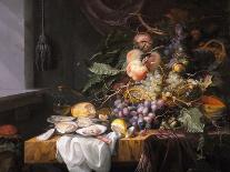 Still Life with Fruit-Jacob van Walscapelle-Stretched Canvas