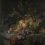 Still Life with Fruit-Jacob van Walscapelle-Mounted Art Print