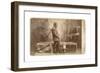 Jacob Wainwright with Livingstone's Coffin, London, 1874-Elliott and Fry Studio-Framed Giclee Print