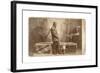 Jacob Wainwright with Livingstone's Coffin, London, 1874-Elliott and Fry Studio-Framed Giclee Print