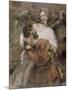 Jacob Wrestles with an Angel-Rembrandt van Rijn-Mounted Giclee Print