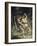 Jacob Wrestles with the Angel-Eugene Delacroix-Framed Giclee Print