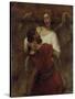 Jacob Wrestling with the Angel, about 1659/60-Rembrandt van Rijn-Stretched Canvas