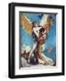 Jacob Wrestling with the Angel, c.1876-Leon Joseph Florentin Bonnat-Framed Premium Giclee Print